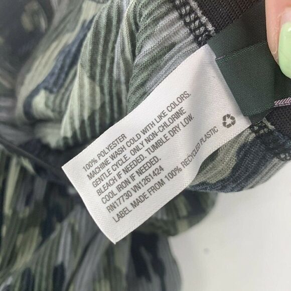 Camouflage Ribbed Midi Skirt Small Camo Wild Fable - Picture 6 of 6